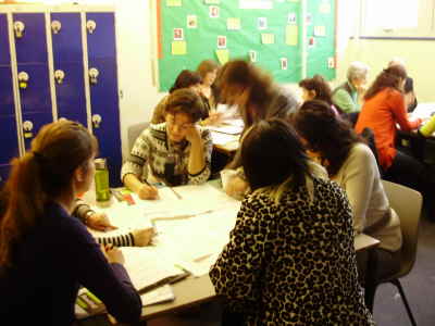 28/02/2010 Teachers'  training by Education Commette